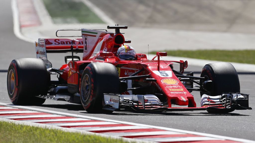 Formel-1-Rennen in Ungarn: Vettel erobert Pole Position