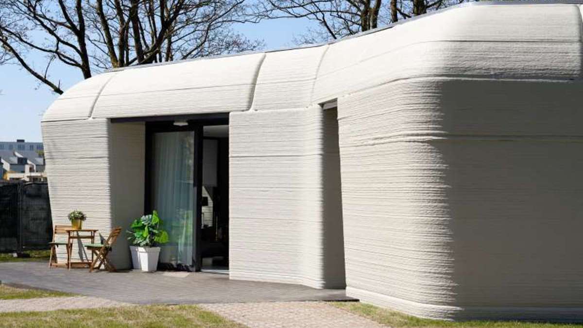 3D-Haus in Eindhoven: Sieht so das Wohnen der Zukunft aus?