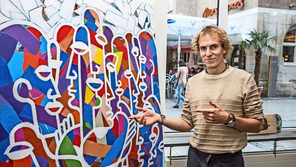 Stadtleben-Büro an der Geißstraße: Junge Kunst an einem Platz mit Perspektive