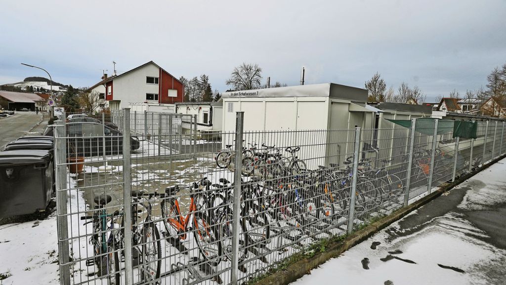 Containerdorf in Oberstenfeld: Die Kälte macht den Flüchtlingen zu schaffen