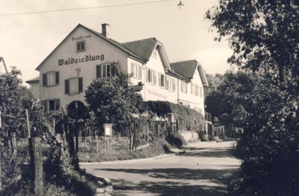 Stuttgart-Kaltental Anfang der 1960er Jahre
