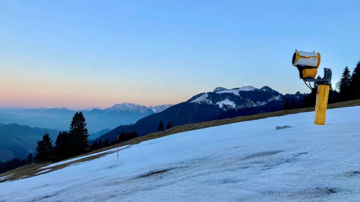 Freizeit: Skisaison grün-weiß: Hat alpiner Skilauf Zukunft?