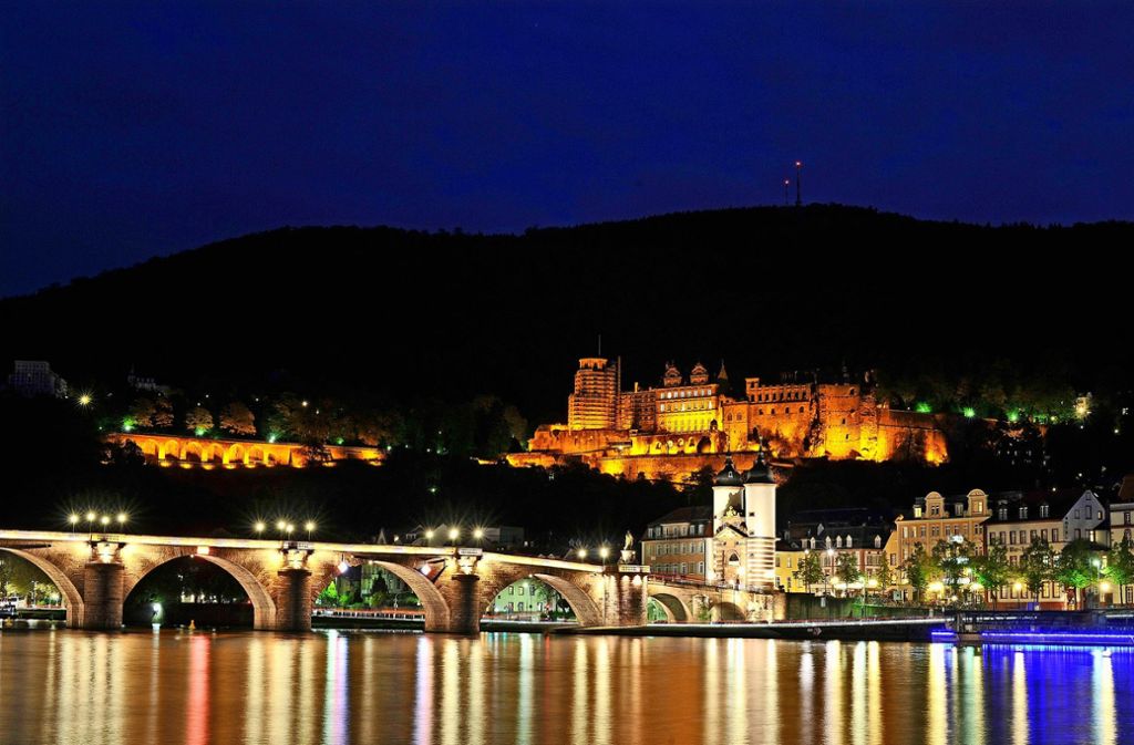 Platz 4: Unter allen Schlössern und Burgen ist das Schloss Heidelberg das beliebteste – 2016 waren es 1,1 Millionen Besucher.