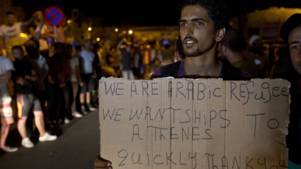 Flüchtlinge auf Lesbos: Bürgermeister fordert die Ausrufung des Notstands