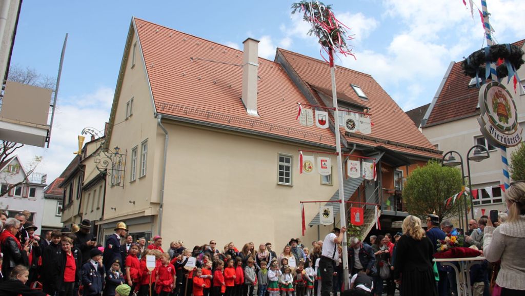 Kindermaienfest in Bad Cannstatt: Eine Tradition lebt im Felgerhof weiter