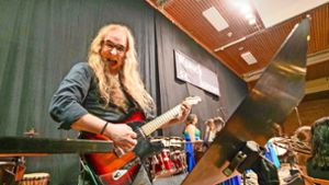 Metal-Gitarrist trifft auf den  Musikverein Malmsheim