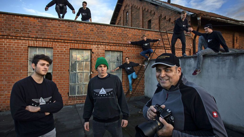 Fotoprojekt aus Remshalden: Gewagtes Shooting über den Dächern