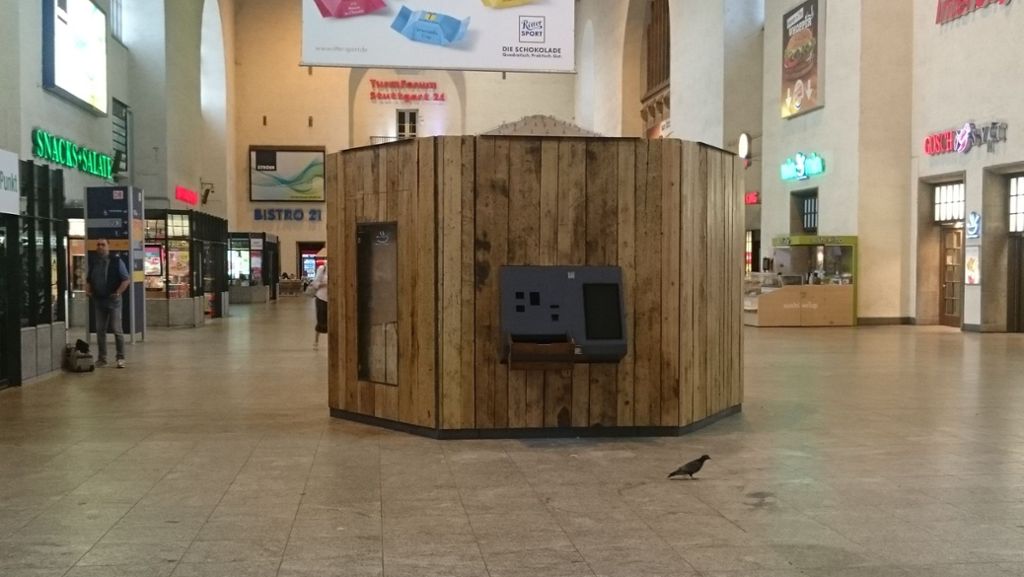 Stuttgarter Hauptbahnhof: Das steckt hinter dem neuen Holzpavillon