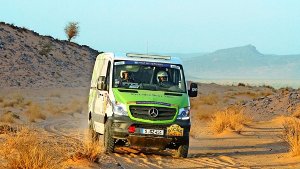 Rallye-Fahrerin aus dem Strohgäu: In der Wüste kommt der Ehrgeiz