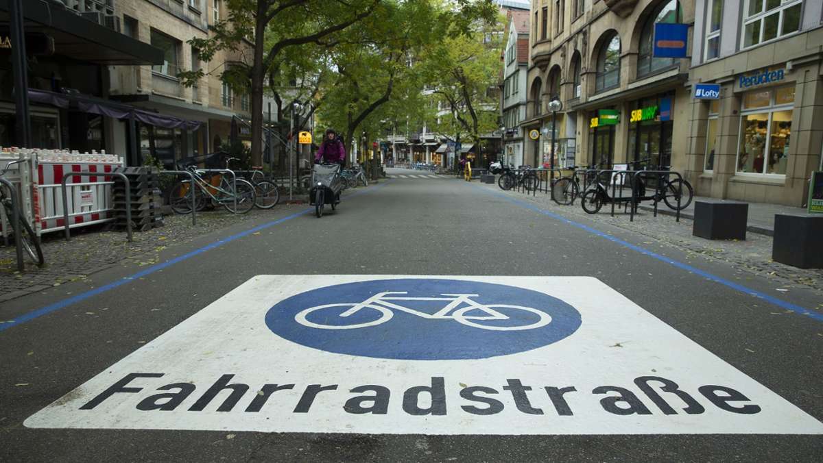 Verkehr in S-Mitte: Fahrradstraße soll Einbahnstraße werden
