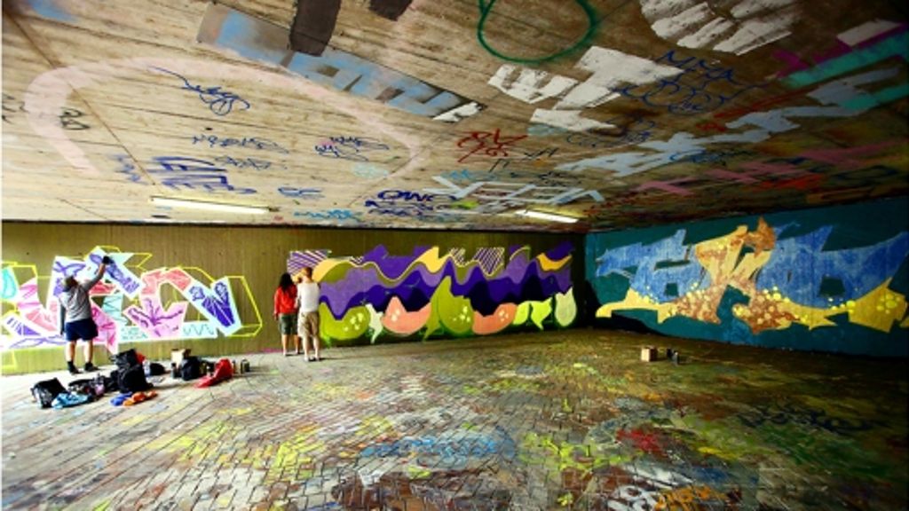 Graffiti in Stuttgart: Stadt will bei Graffiti nicht bremsen