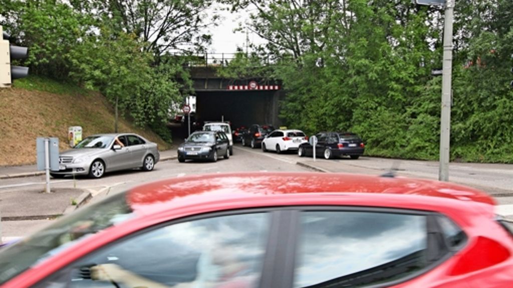 Bauarbeiten in Zuffenhausen: Tunnel wird  gesperrt, Gehweg bleibt frei