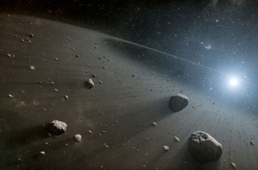 Asteroiden sind Gesteinsbrocken, die meist zwischen den Planeten Mars und Jupiter um die Sonne kreisen. Einen von ihnen, den Asteroiden mit der Nummer 264020, hat der Hobbyastronom Erwin Schwab auf den Namen Stuttgart getauft. Man schätzt, dass es etwa eine Millionen Asteroiden gibt, die größer sind als 50 Meter. Einige von ihnen werden auf neue Bahnen gelenkt und können der Erde nahe kommen. Sie werden im Fachjargon NEOs genannt: near earth objects.