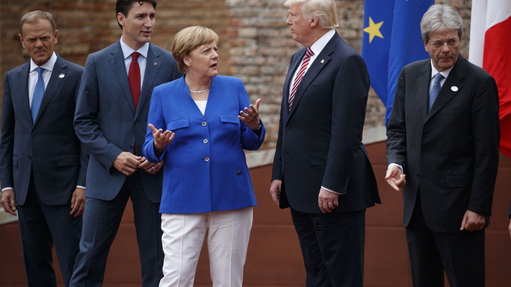 Merkel und die USA: Wahlkampfhelfer Donald Trump