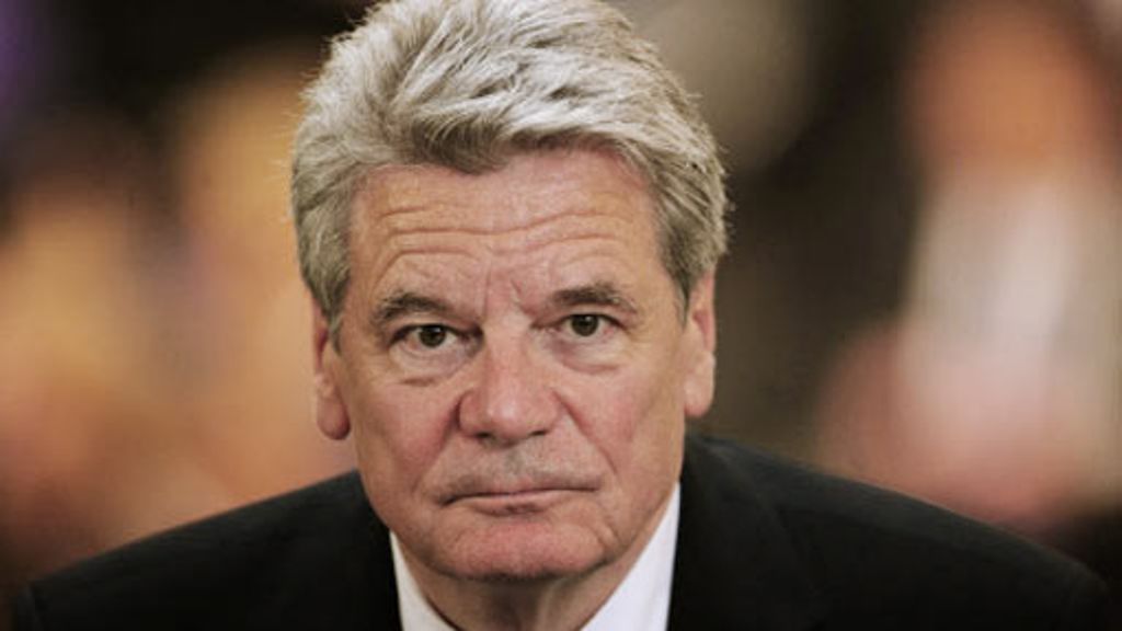Appell an die Politiker: Joachim Gauck gegen Baustopp