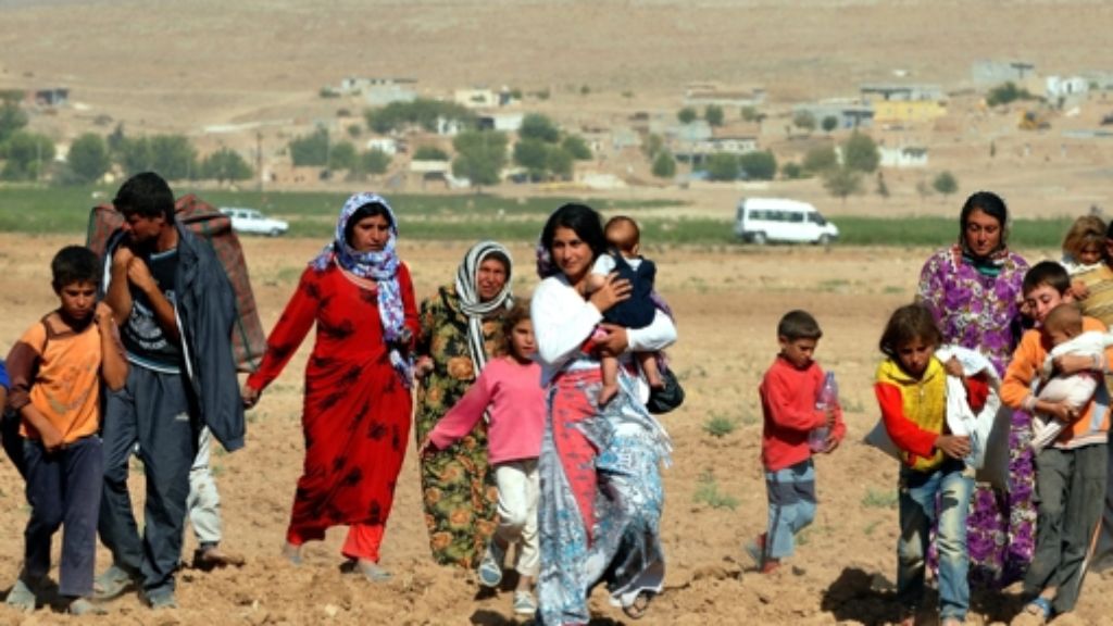 IS-Terror: 45.000 Kurden fliehen in die Türkei