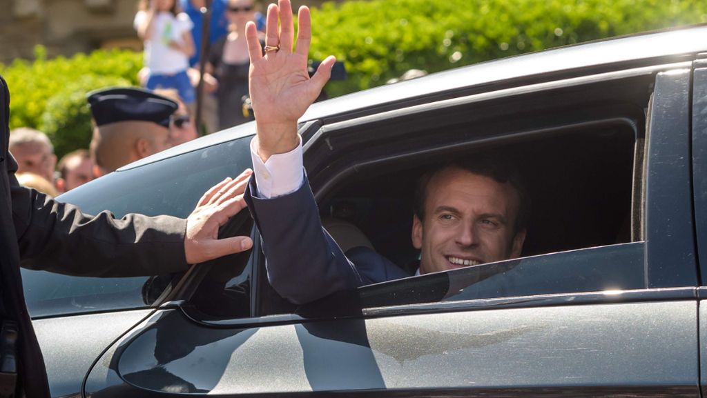 Frankreich: Erste Runde der Parlamentswahl: Macrons Bewegung räumt ab