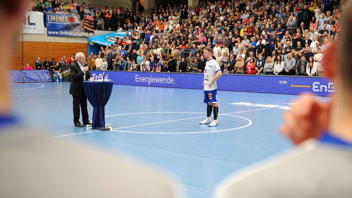 Abschiedsspiel von Martin Strobel: Handballfest bringt viel Geld für  guten Zweck