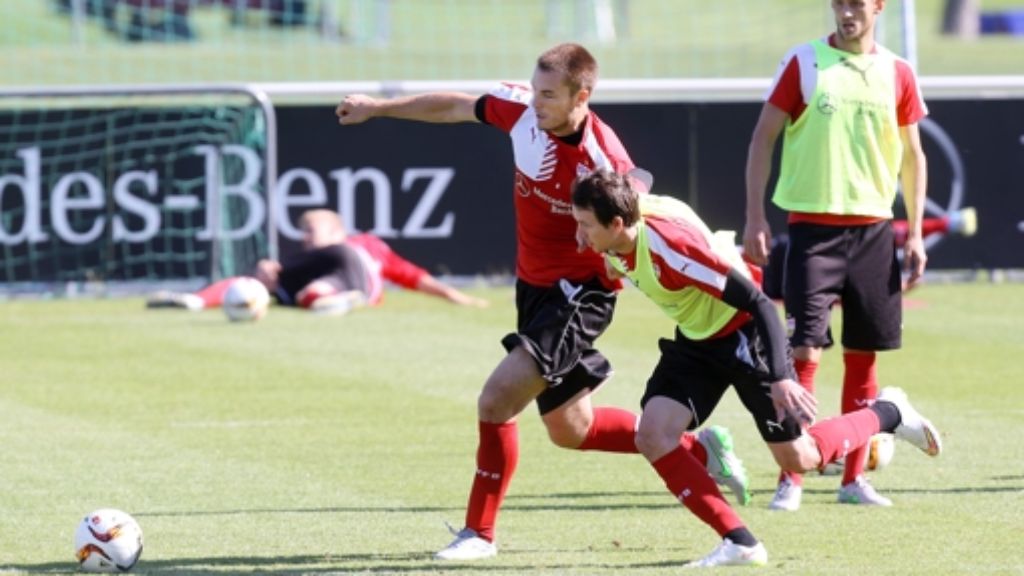 VfB Stuttgart: Toni Sunjic feiert Trainingspremiere