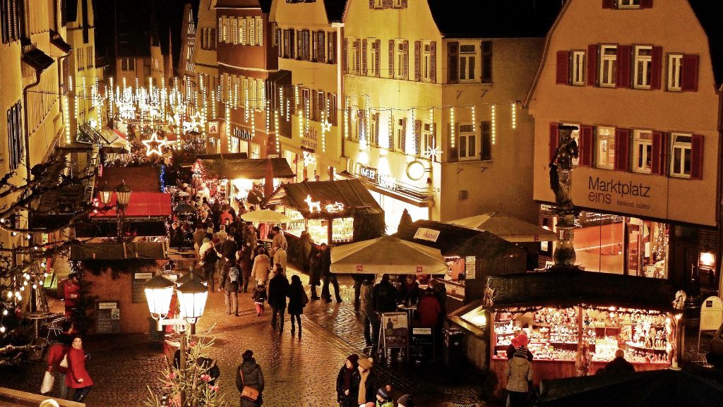 Sternlesmarkt in Bietigheim-Bissingen: Von der Altstadt zur Adventsmeile