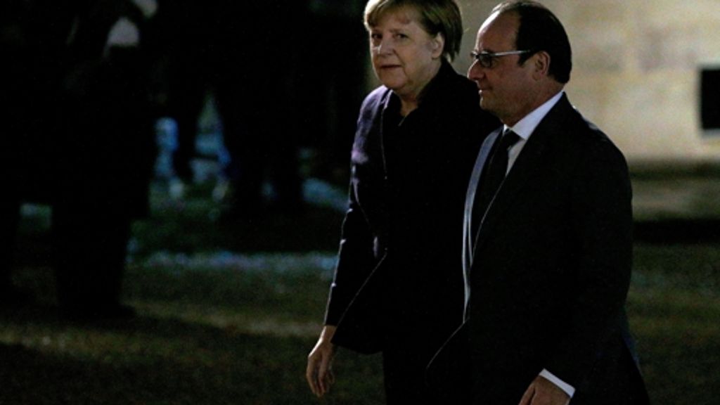 Kampf gegen den IS: Hollande fordert mehr deutsche Hilfe