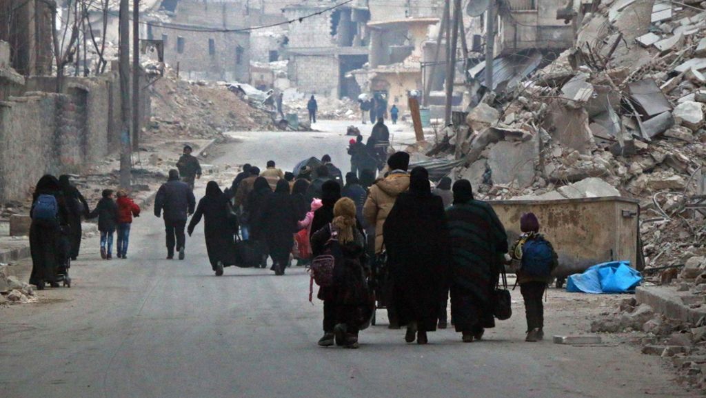 Aleppo in Syrien: Haus voller Kinder steht laut Unicef unter Beschuss
