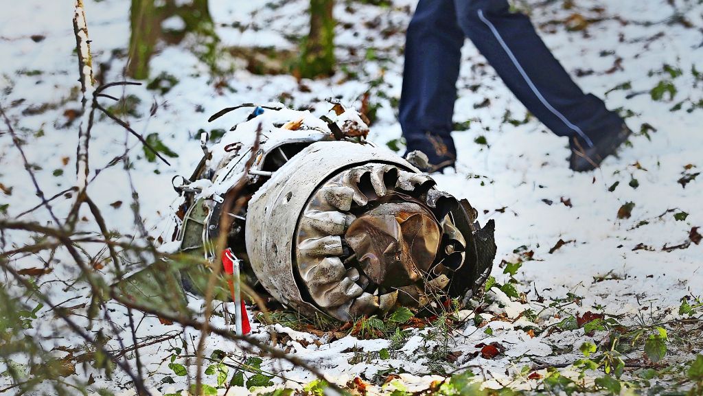 Flugzeugabsturz bei Waldenburg: Bäder-Unternehmer stirbt in Trümmern