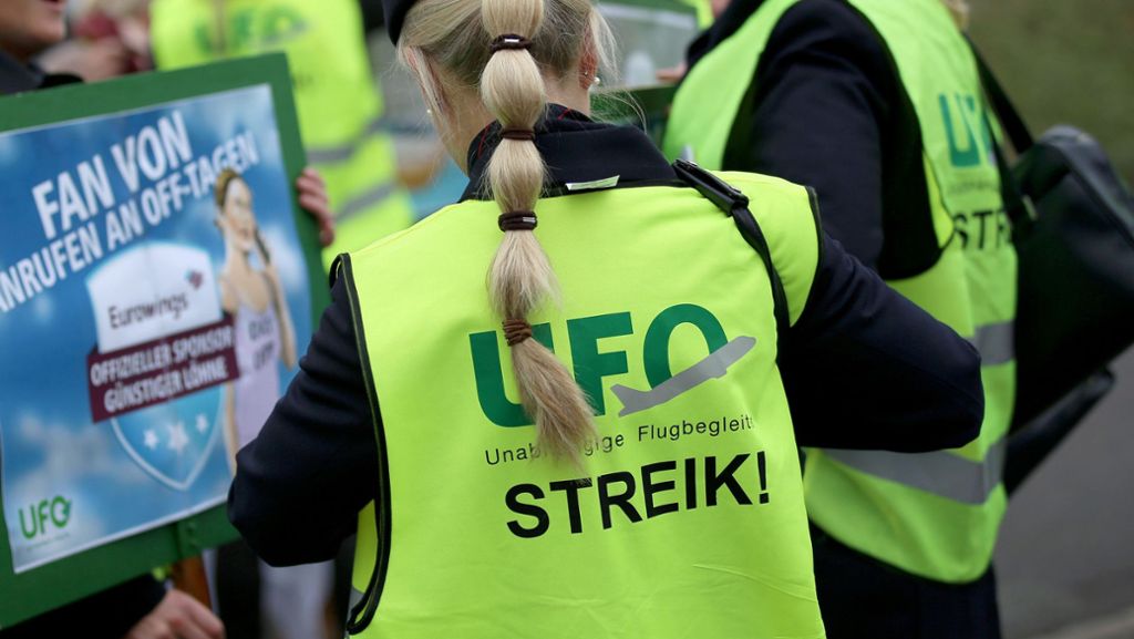 Streik bei Germanwings: Ufo ruft Flugbegleiter für Montag zum Ausstand auf