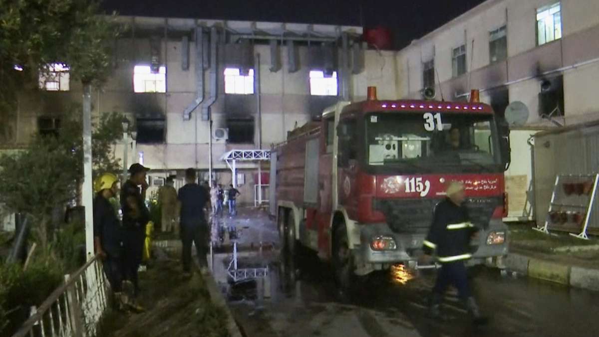 Bagdad: Ministerium meldet zahlreiche Tote und  Verletzte nach Brand
