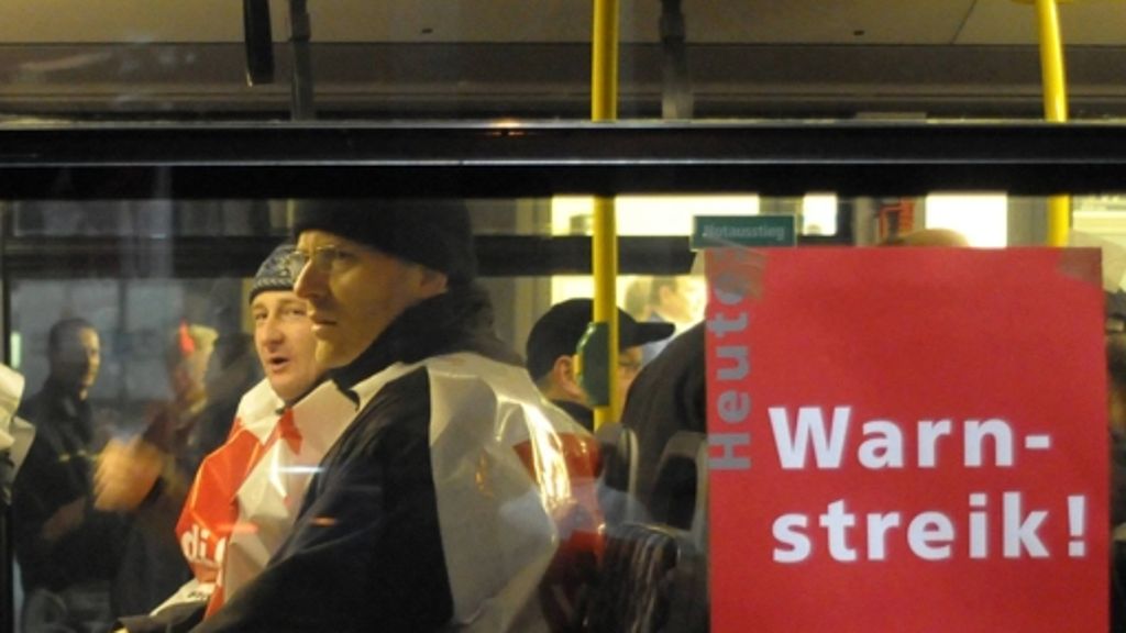 Arbeitskampf in Göppingen: Busfahrer streiken   wieder