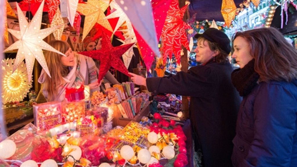 Weihnachtsmarkt in Stuttgart: Der Budenzauber lockt Besucher aus aller Welt