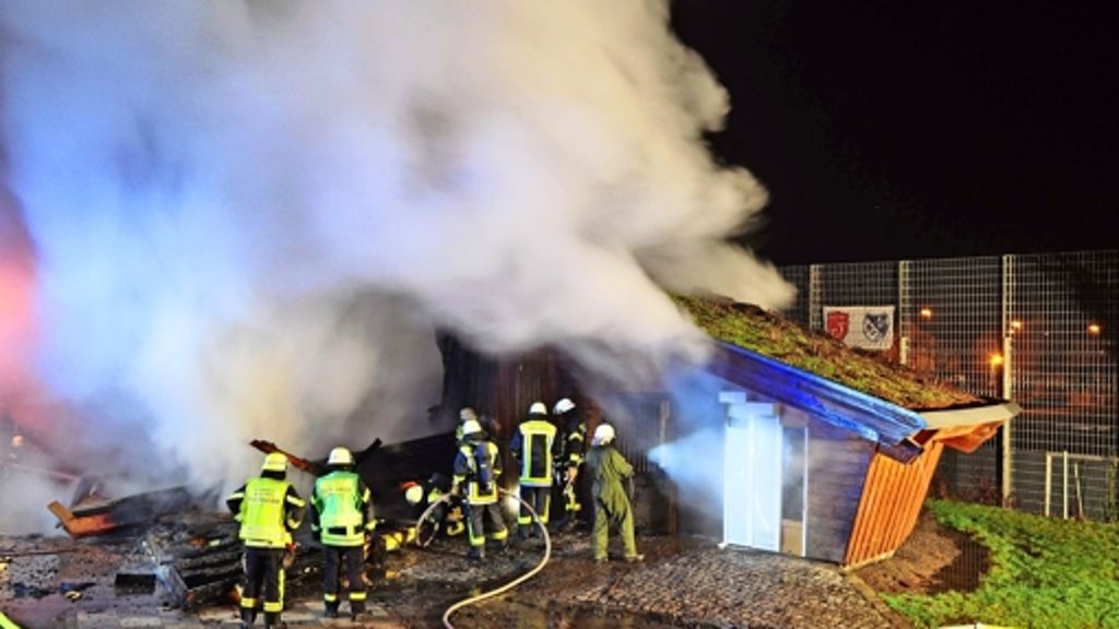 Feuer im Jugendhaus Möglingen: Hoher Schaden bei Feuer in Jugendhaus