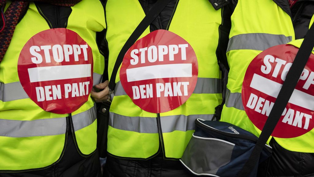 Stuttgart: AfD-Kundgebung auf dem Kronprinzplatz