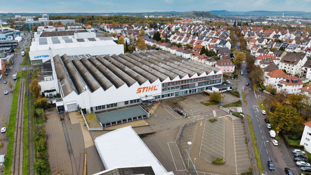 Stadt hofft weiter auf Produktionshalle: Stihl-Projekt in Ludwigsburg auf Eis gelegt