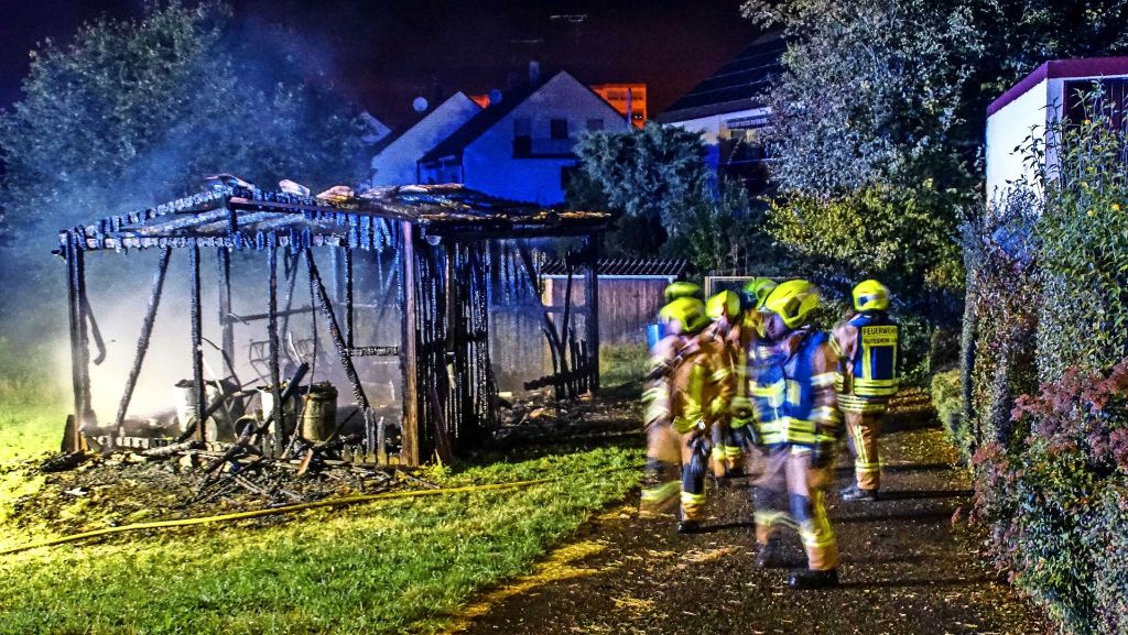 Brandserie in Rutesheim: Anklage:  Feuerwehrmann  ein  Feuerteufel