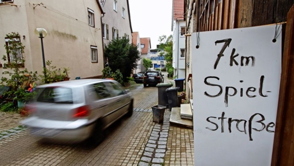 Leonberg: Spielstraße wird zur Rennpiste