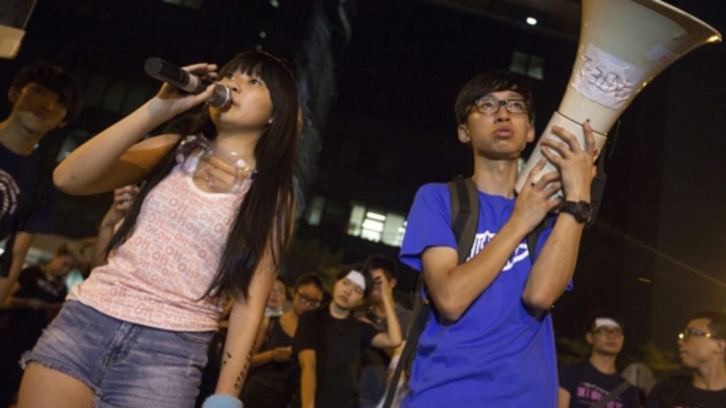 Hongkong-Demonstrationen: Regierungschef fordert sofortiges Ende der Proteste