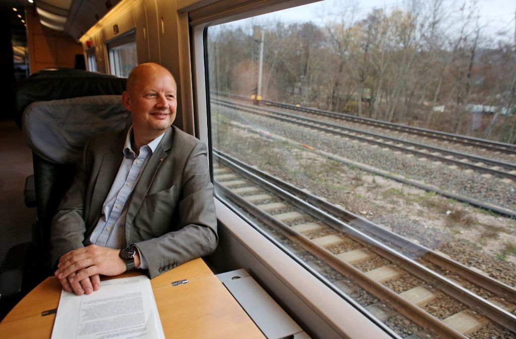 Olaf Drescher ist ein Bahn-Urgestein. Nun soll er an Stuttgart 21 mitbauen.