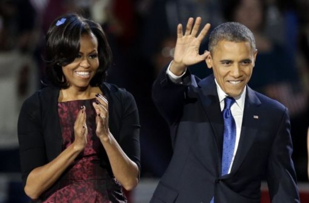 US-Präsident Barack Obama und seine Frau Michelle.