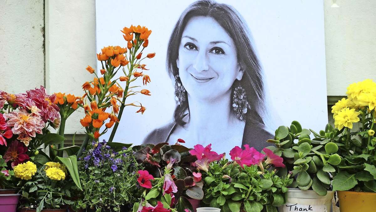 Daphne Caruana Galizia: Gericht verhängt 15 Jahre Haft für Anschlag auf Bloggerin in Malta