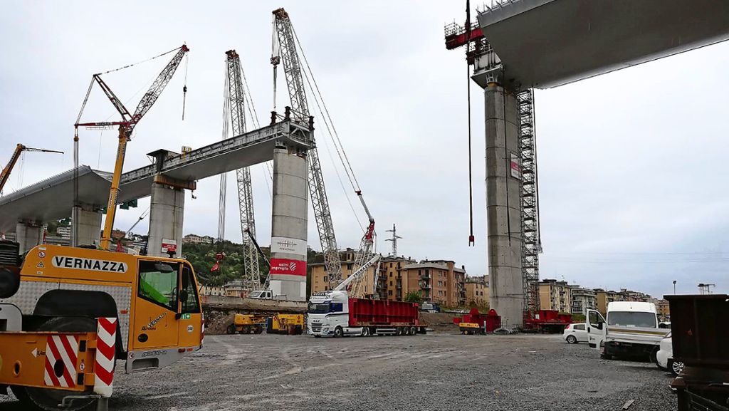 Italien: Neue Brücke von Genua bald fertig