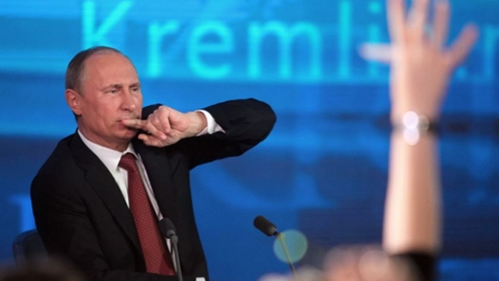 Russland: Putin redet und redet und redet