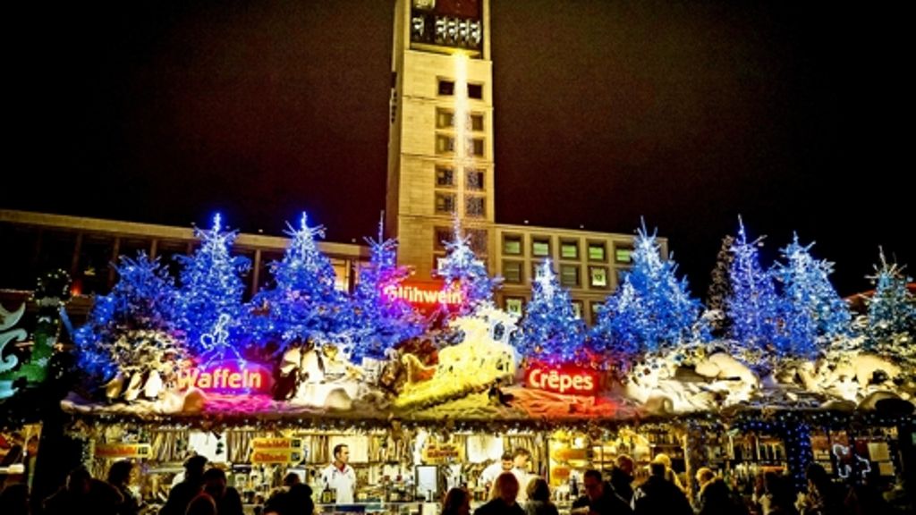 Weihnachtsmarkt Stuttgart: Milde Temperaturen vergraulen Besucher