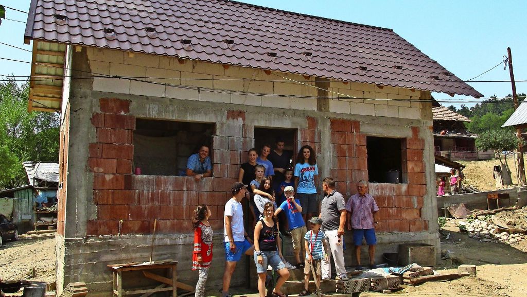 Hilfsprojekt aus Stuttgart-Möhringen: Jugendliche helfen Familie in Rumänien