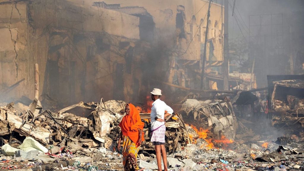 Selbstmordanschlag in Mogadischu: Zahl der Toten auf mehr als 300 gestiegen