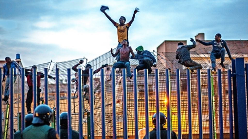Ansturm auf die  spanische Exklave Melilla: Der Sprung nach Europa