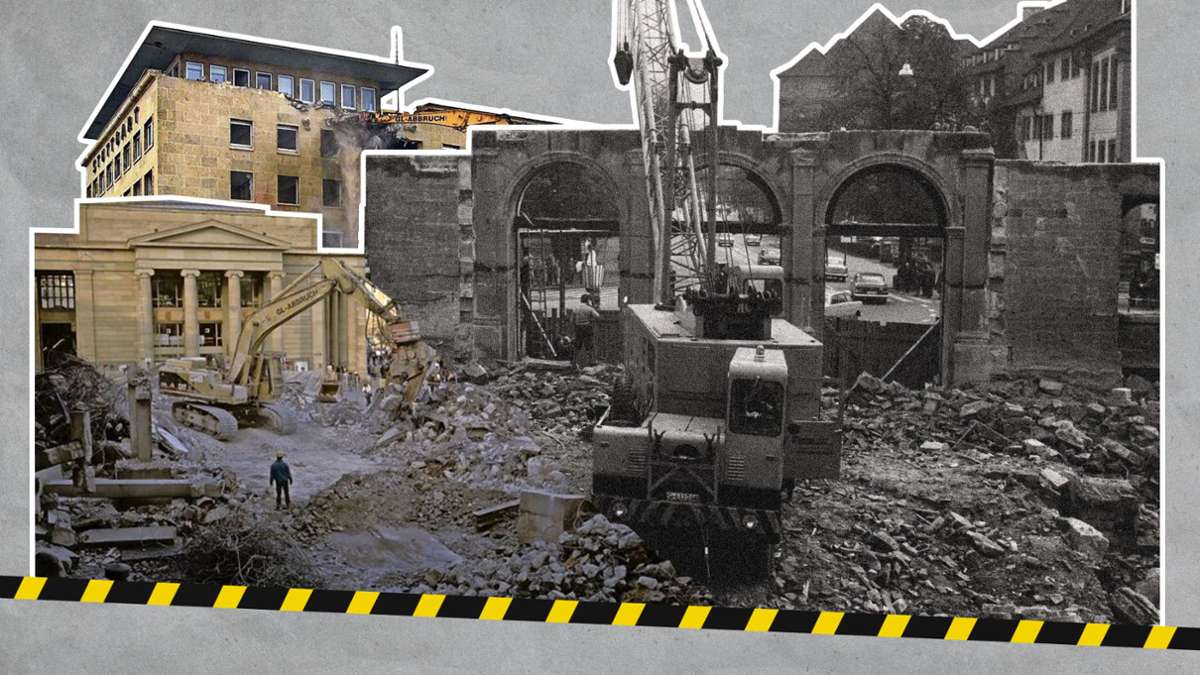 Stuttgart im Wandel: Diese Abrisse sind bis heute unvergessen