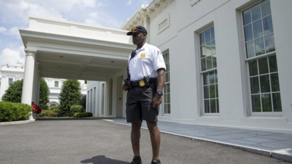 Obama nicht in Gefahr?: Bombenalarm im Weißen Haus