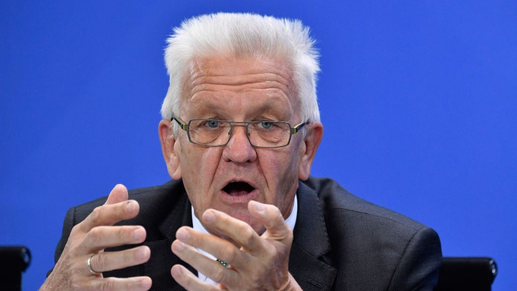 Winfried Kretschmann: Ministerpräsident poltert gegen Diesel-Gipfel