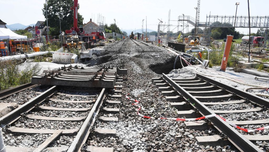 Rheintalbahn: Das ist der aktuelle Stand der Bauarbeiten